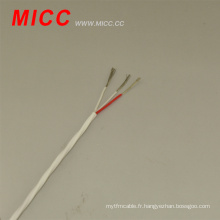 Gaine MICC RTD type PFA et fil thermocouple d&#39;isolation haute qualité